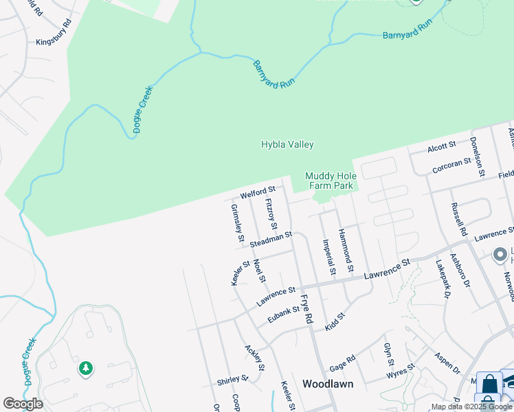 map of restaurants, bars, coffee shops, grocery stores, and more near 7915 Caledonia Street in Alexandria