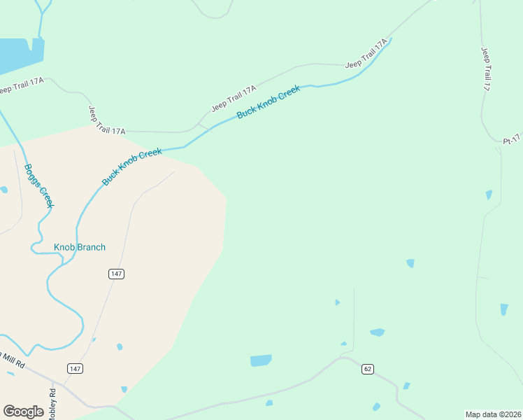 map of restaurants, bars, coffee shops, grocery stores, and more near 15597 Buck Knob Lane in Loogootee
