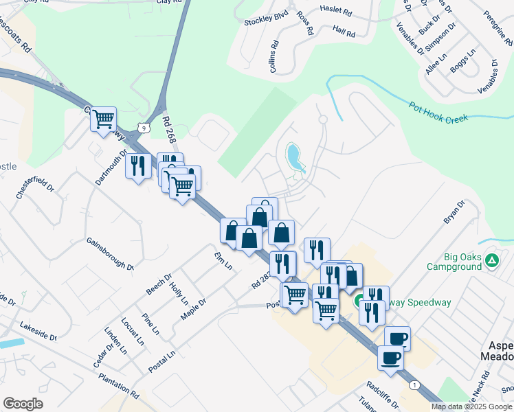 map of restaurants, bars, coffee shops, grocery stores, and more near 34646 Bay Crossing Boulevard in Lewes