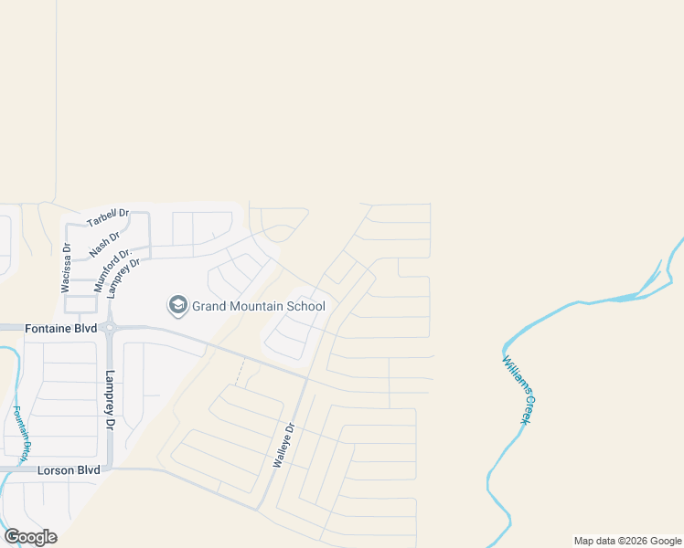 map of restaurants, bars, coffee shops, grocery stores, and more near Cattle Baron Way in Colorado Springs