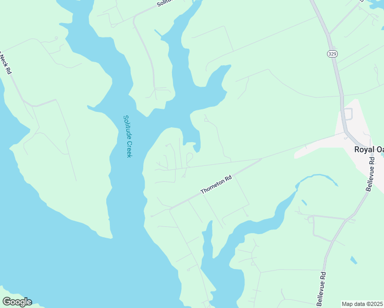 map of restaurants, bars, coffee shops, grocery stores, and more near 25500 Chance Farm Road in Easton