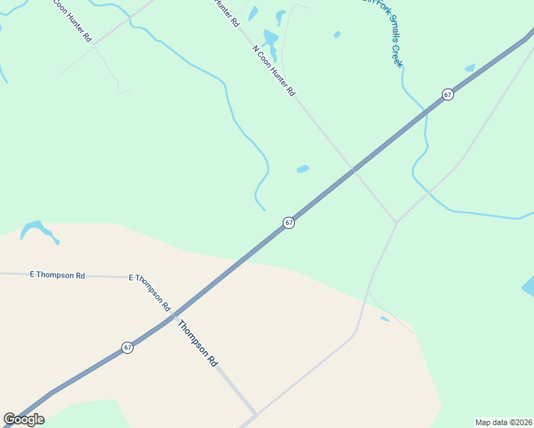 map of restaurants, bars, coffee shops, grocery stores, and more near 4453 North State Road 67 in Bruceville