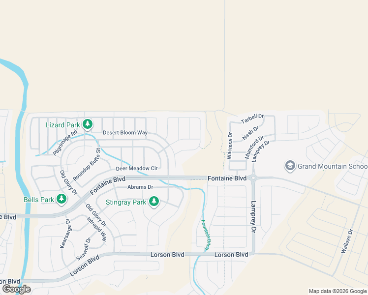 map of restaurants, bars, coffee shops, grocery stores, and more near 6272 Decker Drive in Colorado Springs
