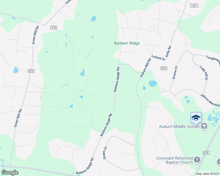 map of restaurants, bars, coffee shops, grocery stores, and more near 7188 Baldwin Ridge Road in Warrenton
