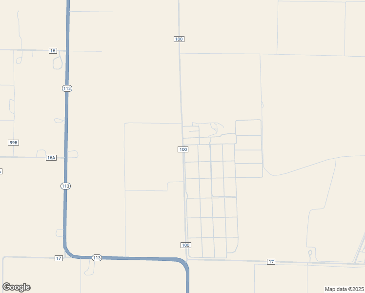 map of restaurants, bars, coffee shops, grocery stores, and more near 13418 County Road 100 in Woodland