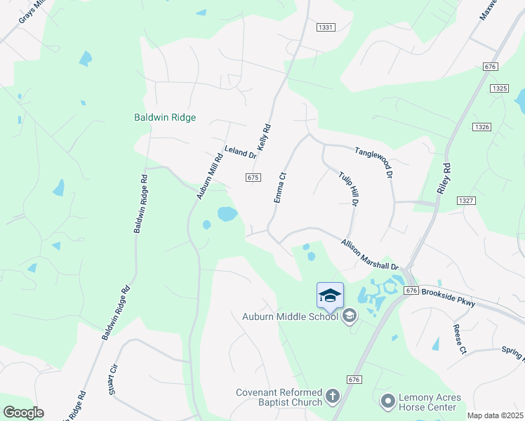 map of restaurants, bars, coffee shops, grocery stores, and more near 6904 Emma Court in Warrenton