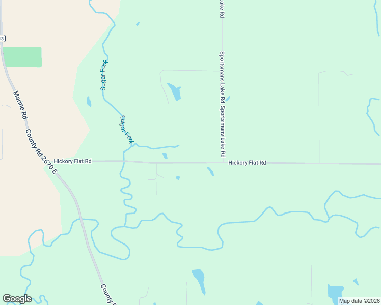 map of restaurants, bars, coffee shops, grocery stores, and more near 10733 Hickory Flat Road in Highland