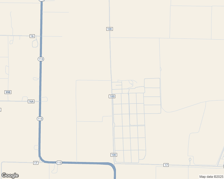 map of restaurants, bars, coffee shops, grocery stores, and more near 13418 County Road 100 in Woodland
