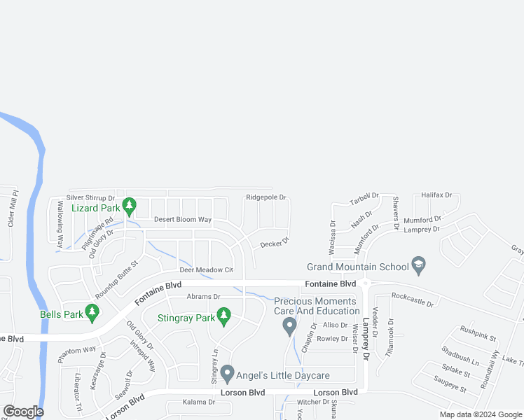 map of restaurants, bars, coffee shops, grocery stores, and more near 6137 Popper Drive in Colorado Springs