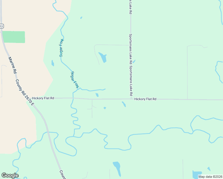 map of restaurants, bars, coffee shops, grocery stores, and more near 10733 Hickory Flat Road in Highland