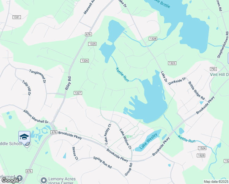 map of restaurants, bars, coffee shops, grocery stores, and more near 5167 Island Court in Warrenton