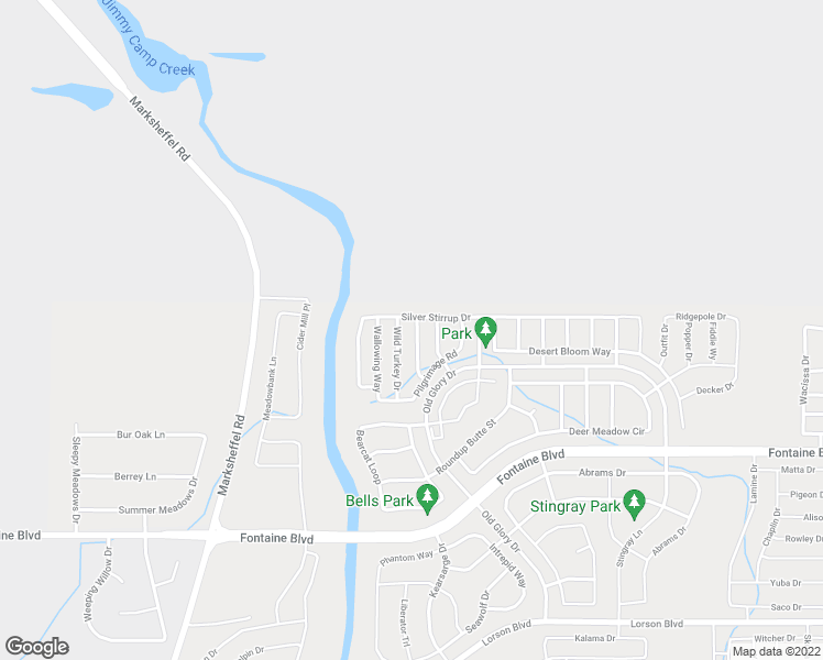 map of restaurants, bars, coffee shops, grocery stores, and more near 6161 Wood Bison Trail in Colorado Springs