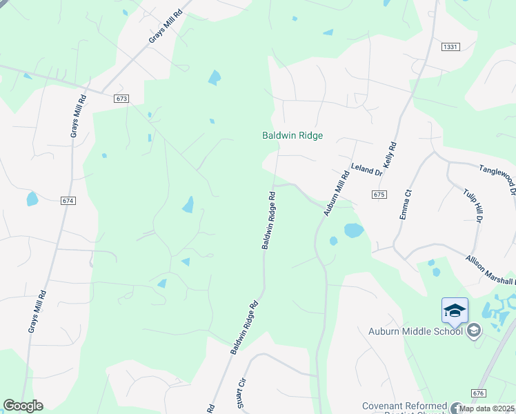 map of restaurants, bars, coffee shops, grocery stores, and more near 7158 Baldwin Ridge Road in Warrenton