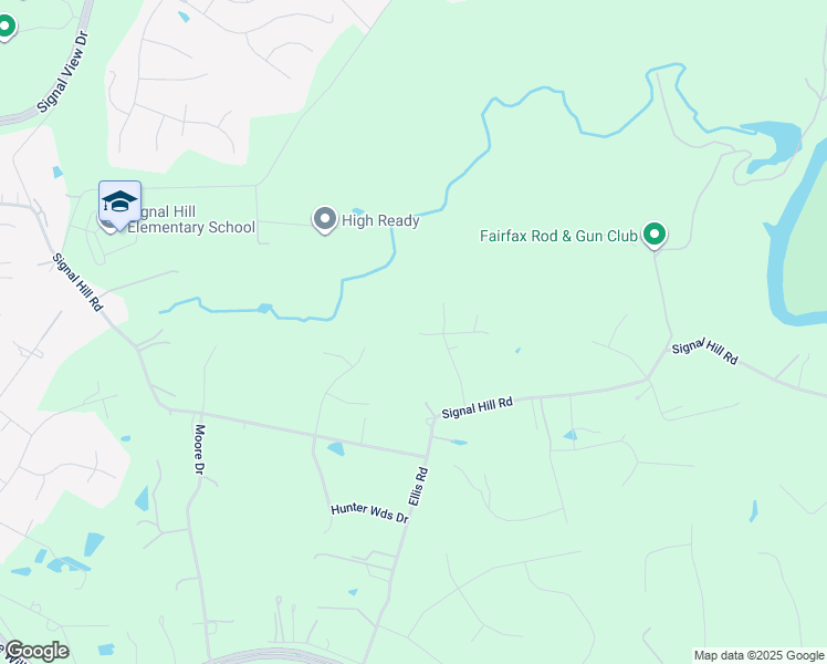 map of restaurants, bars, coffee shops, grocery stores, and more near 7286 Ruddle Court in Manassas