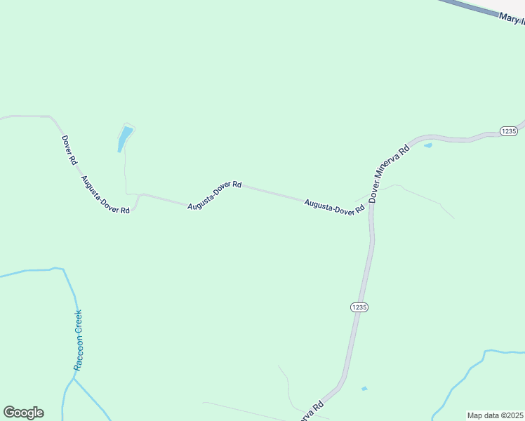 map of restaurants, bars, coffee shops, grocery stores, and more near 3032 Augusta-Dover Road in Dover