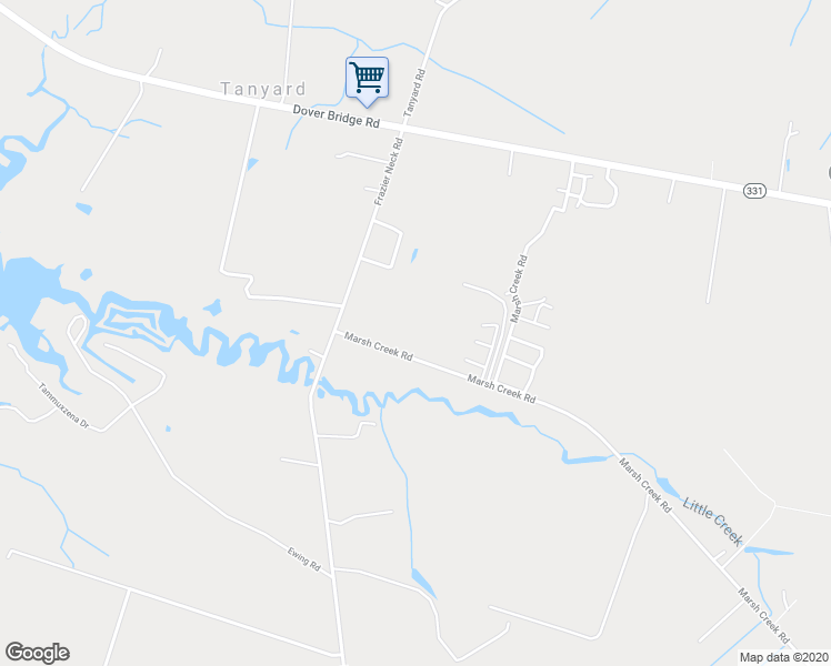 map of restaurants, bars, coffee shops, grocery stores, and more near 21090 Marsh Creek Road in Preston