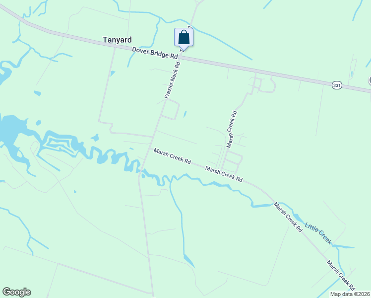 map of restaurants, bars, coffee shops, grocery stores, and more near 21090 Marsh Creek Road in Preston