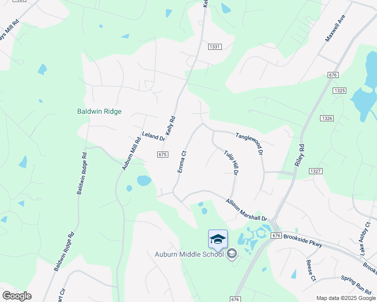 map of restaurants, bars, coffee shops, grocery stores, and more near 6863 Emma Court in Warrenton