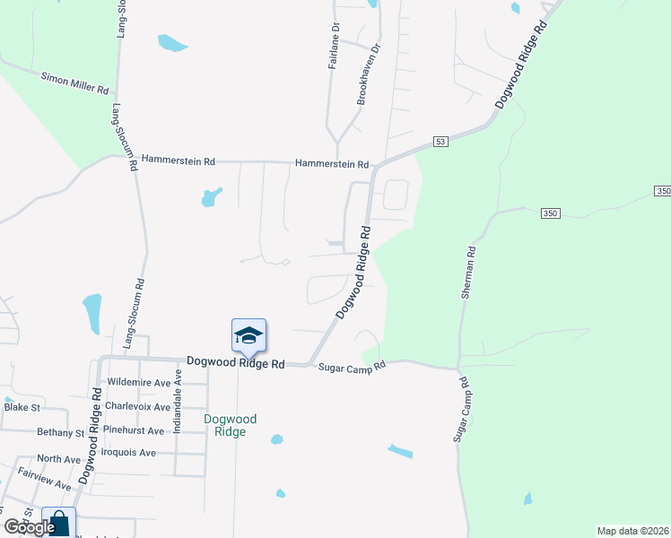 map of restaurants, bars, coffee shops, grocery stores, and more near 24 Ridgewood Drive in Wheelersburg