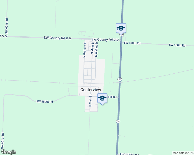 map of restaurants, bars, coffee shops, grocery stores, and more near in Centerview