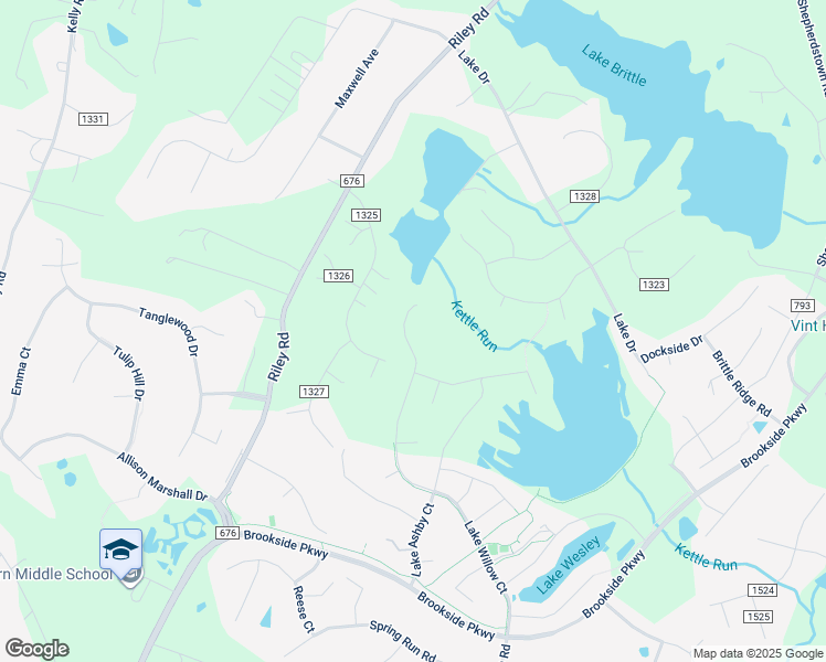 map of restaurants, bars, coffee shops, grocery stores, and more near 7470 Lake Willow Court in Warrenton