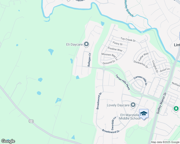 map of restaurants, bars, coffee shops, grocery stores, and more near 9505 Dunblane Ct in Bristow