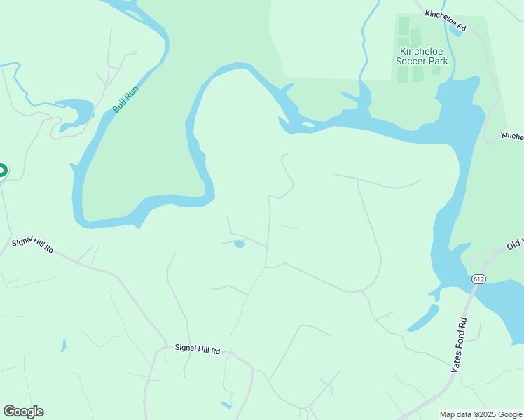 map of restaurants, bars, coffee shops, grocery stores, and more near 9600 Evans Ford Road in Manassas