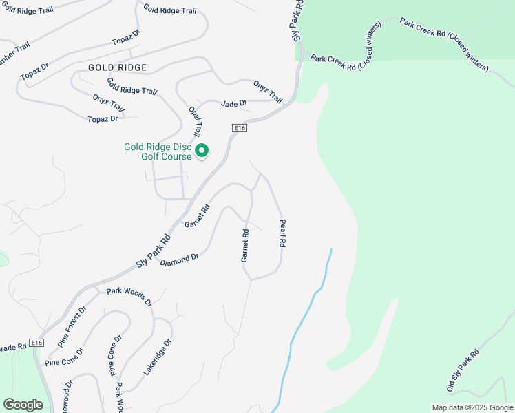 map of restaurants, bars, coffee shops, grocery stores, and more near 3892 Garnet Road in Pollock Pines