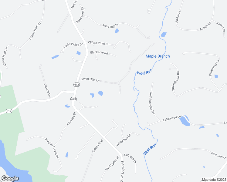 map of restaurants, bars, coffee shops, grocery stores, and more near 8000 Seven Hills Court in Clifton