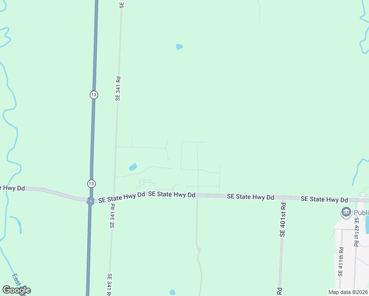 map of restaurants, bars, coffee shops, grocery stores, and more near 357 Southeast State Highway Dd in Warrensburg