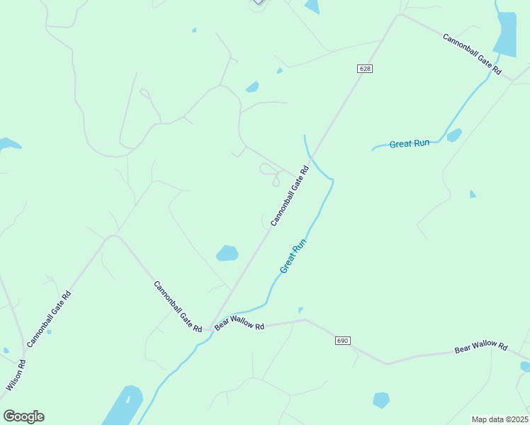 map of restaurants, bars, coffee shops, grocery stores, and more near 8222 Cannonball Gate Road in Warrenton