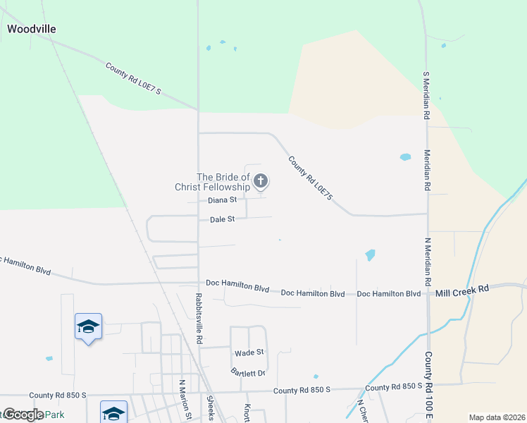 map of restaurants, bars, coffee shops, grocery stores, and more near 460 Dale Street in Mitchell