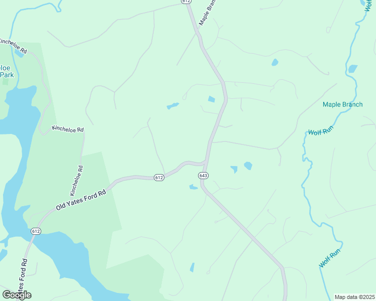 map of restaurants, bars, coffee shops, grocery stores, and more near 12402 Old Yates Ford Road in Clifton