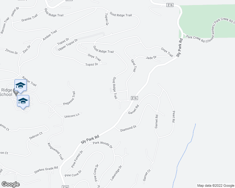 map of restaurants, bars, coffee shops, grocery stores, and more near 3335 Mercury Trail in Pollock Pines