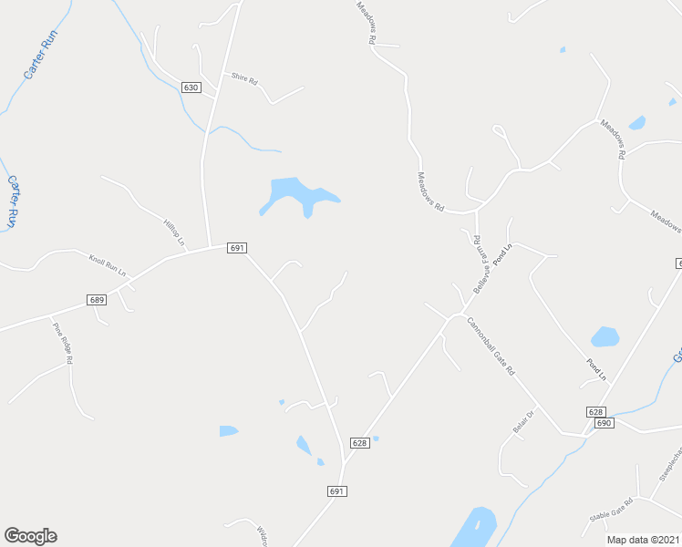 map of restaurants, bars, coffee shops, grocery stores, and more near 7383 Wilson Road in Warrenton