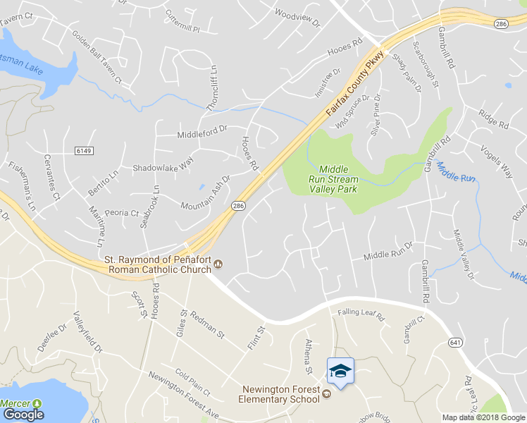 map of restaurants, bars, coffee shops, grocery stores, and more near 8644 Ivy Mint Ct in Springfield