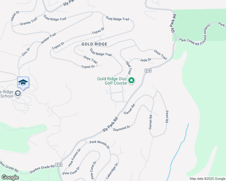 map of restaurants, bars, coffee shops, grocery stores, and more near 3335 Mercury Trail in Pollock Pines