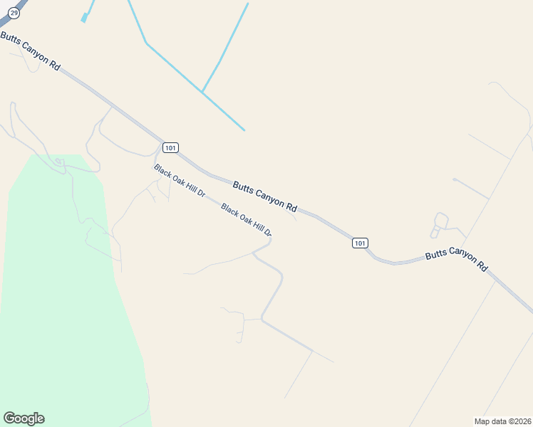 map of restaurants, bars, coffee shops, grocery stores, and more near 17277 Butts Canyon Road in Middletown