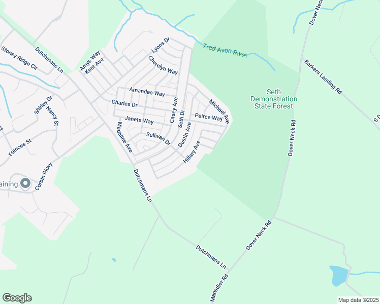 map of restaurants, bars, coffee shops, grocery stores, and more near 29814 Hillary Avenue in Easton