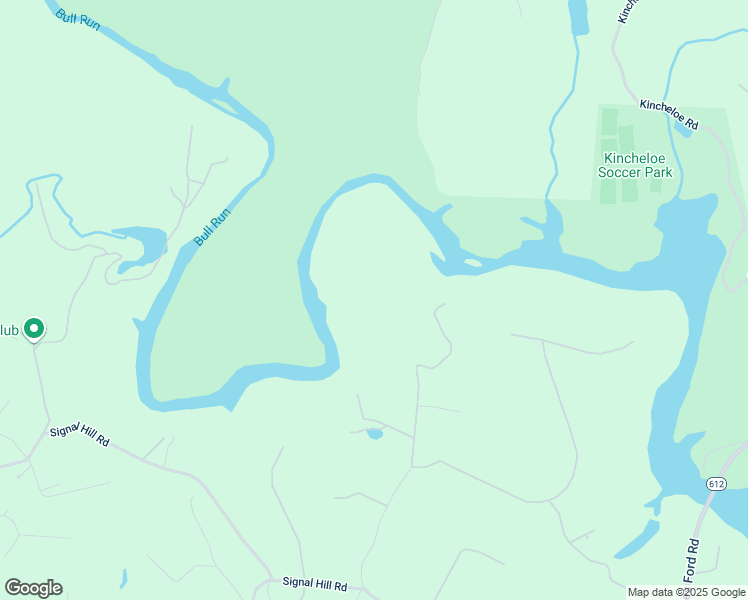 map of restaurants, bars, coffee shops, grocery stores, and more near 9600 Evans Ford Road in Manassas