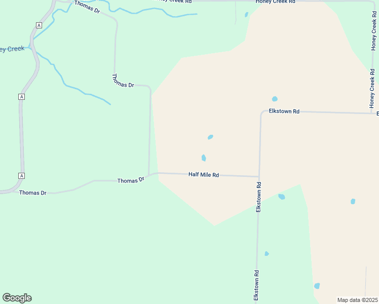 map of restaurants, bars, coffee shops, grocery stores, and more near 7160 Half Mile Drive in Otterville
