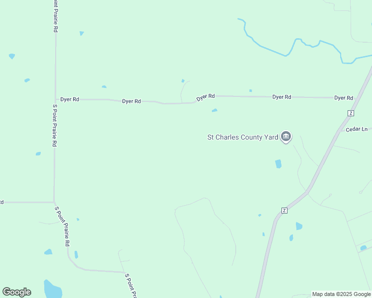 map of restaurants, bars, coffee shops, grocery stores, and more near 3221 Dyer Road in O'Fallon