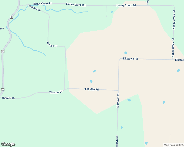 map of restaurants, bars, coffee shops, grocery stores, and more near 7160 Half Mile Drive in Otterville
