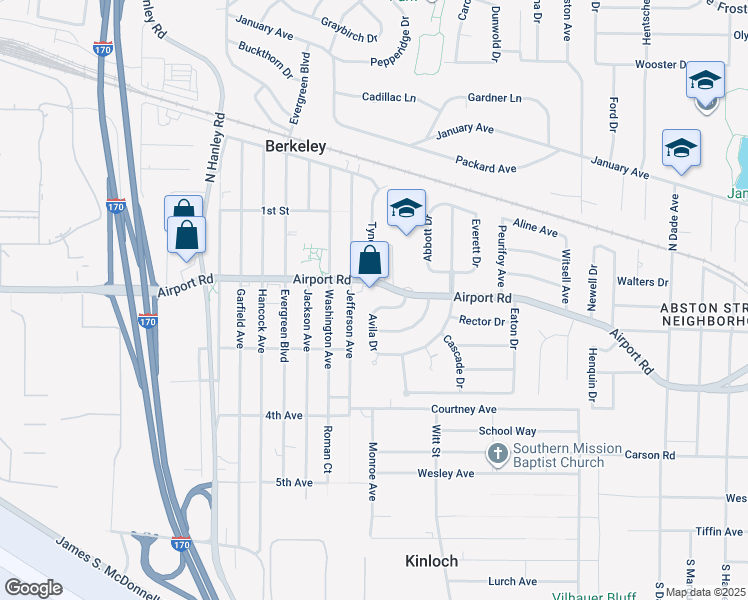 map of restaurants, bars, coffee shops, grocery stores, and more near 8333 Whitewater Drive in Berkeley