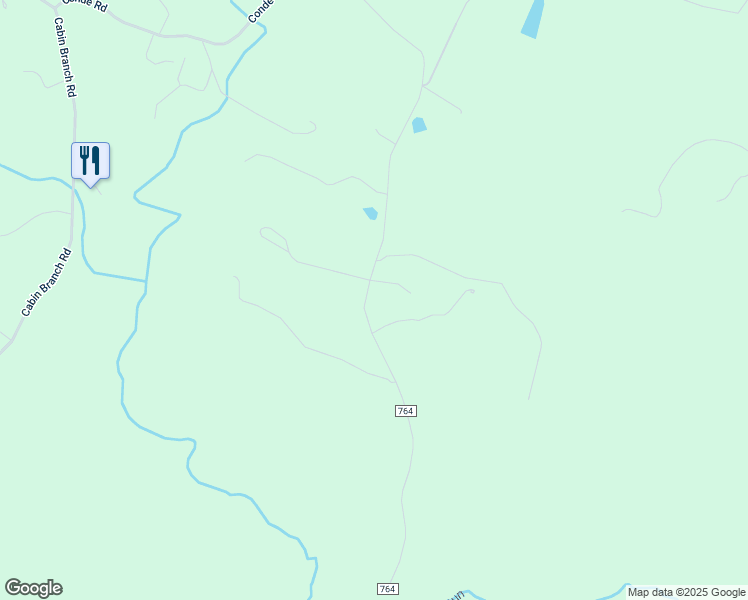 map of restaurants, bars, coffee shops, grocery stores, and more near 7019 Olinger Road in Marshall