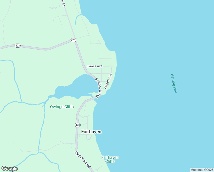 map of restaurants, bars, coffee shops, grocery stores, and more near 6557 Clagett Avenue in Tracys Landing