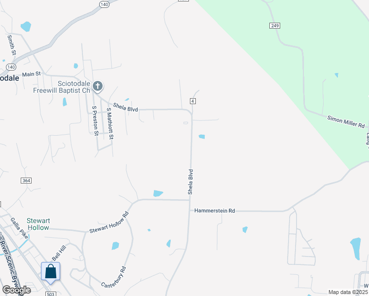 map of restaurants, bars, coffee shops, grocery stores, and more near 1195 Shela Boulevard in Portsmouth