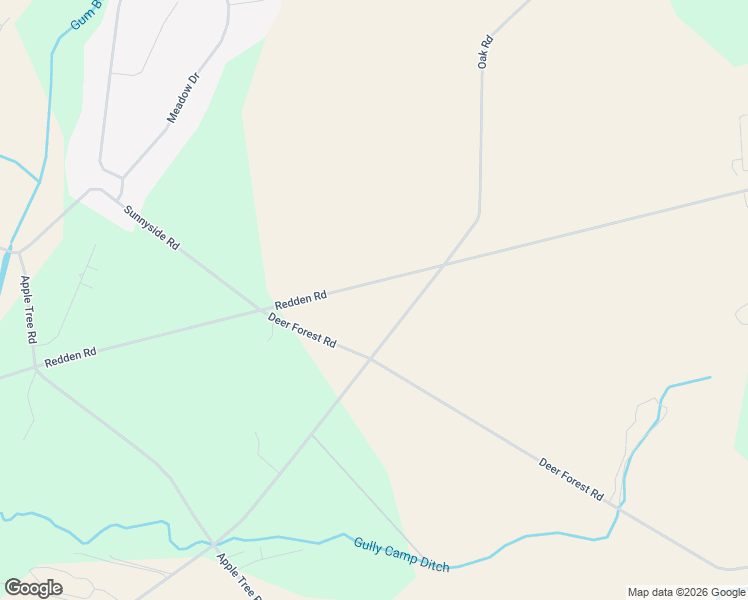 map of restaurants, bars, coffee shops, grocery stores, and more near 17002 Oak Road in Bridgeville