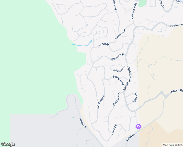 map of restaurants, bars, coffee shops, grocery stores, and more near 235 Ellsworth Street in Colorado Springs