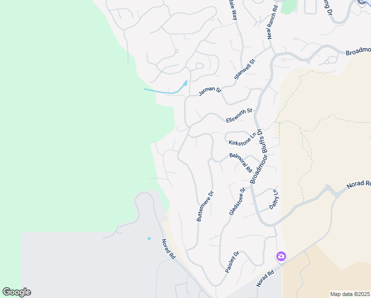 map of restaurants, bars, coffee shops, grocery stores, and more near 235 Ellsworth Street in Colorado Springs